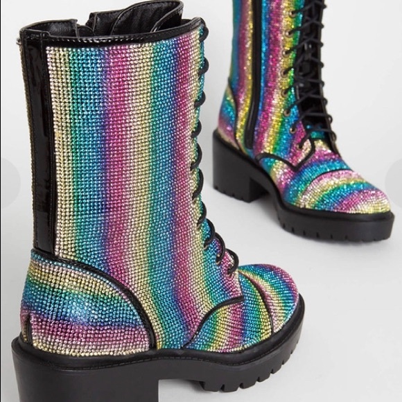 Rhinestone booties - Picture 2 of 3